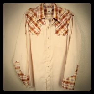 Vintage 70’s Montgomery Ward Western Wear Plaid